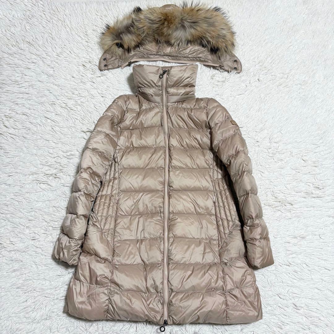 大きい✨22年モデル TATRAS SARMA ベージュ　ファー 3way L