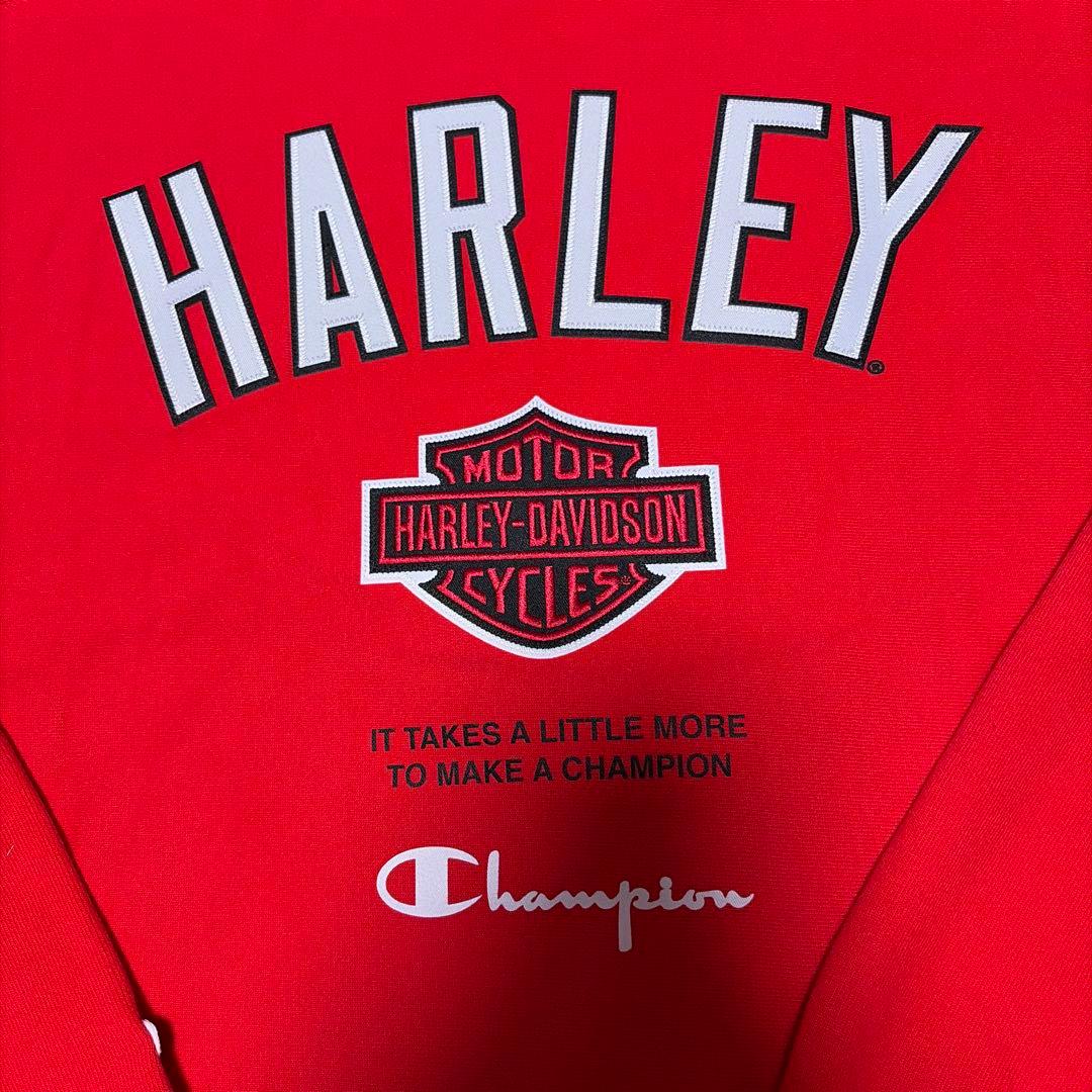 なっとうChampion × Harley-Davidson スウェット