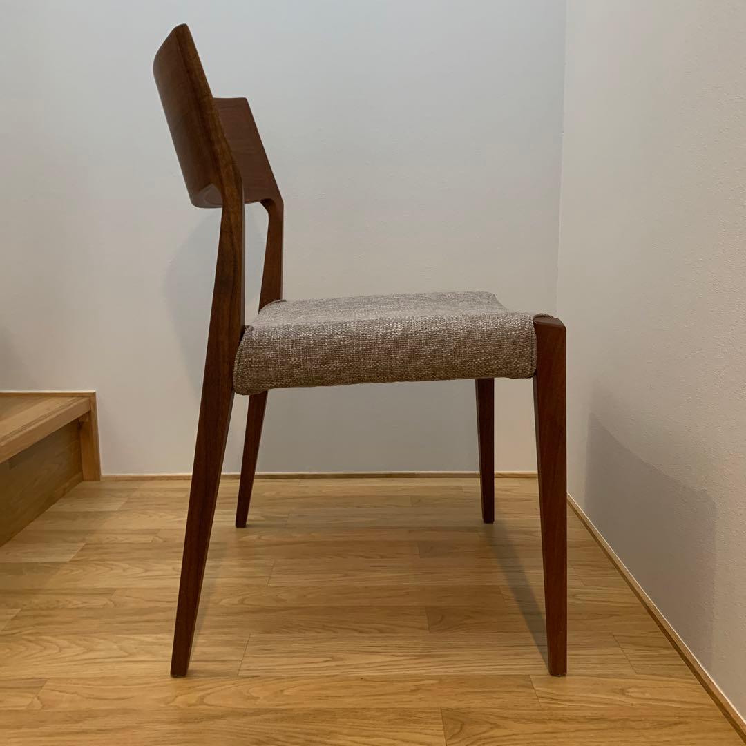 日進木工　Formsシリーズチェア　DDC-096　カバーリング　春夏カバー付属