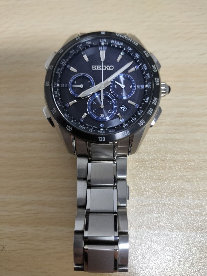 セイコーブライツSEIKO BRIGHTZ 15周年モデル フライトエキスパート