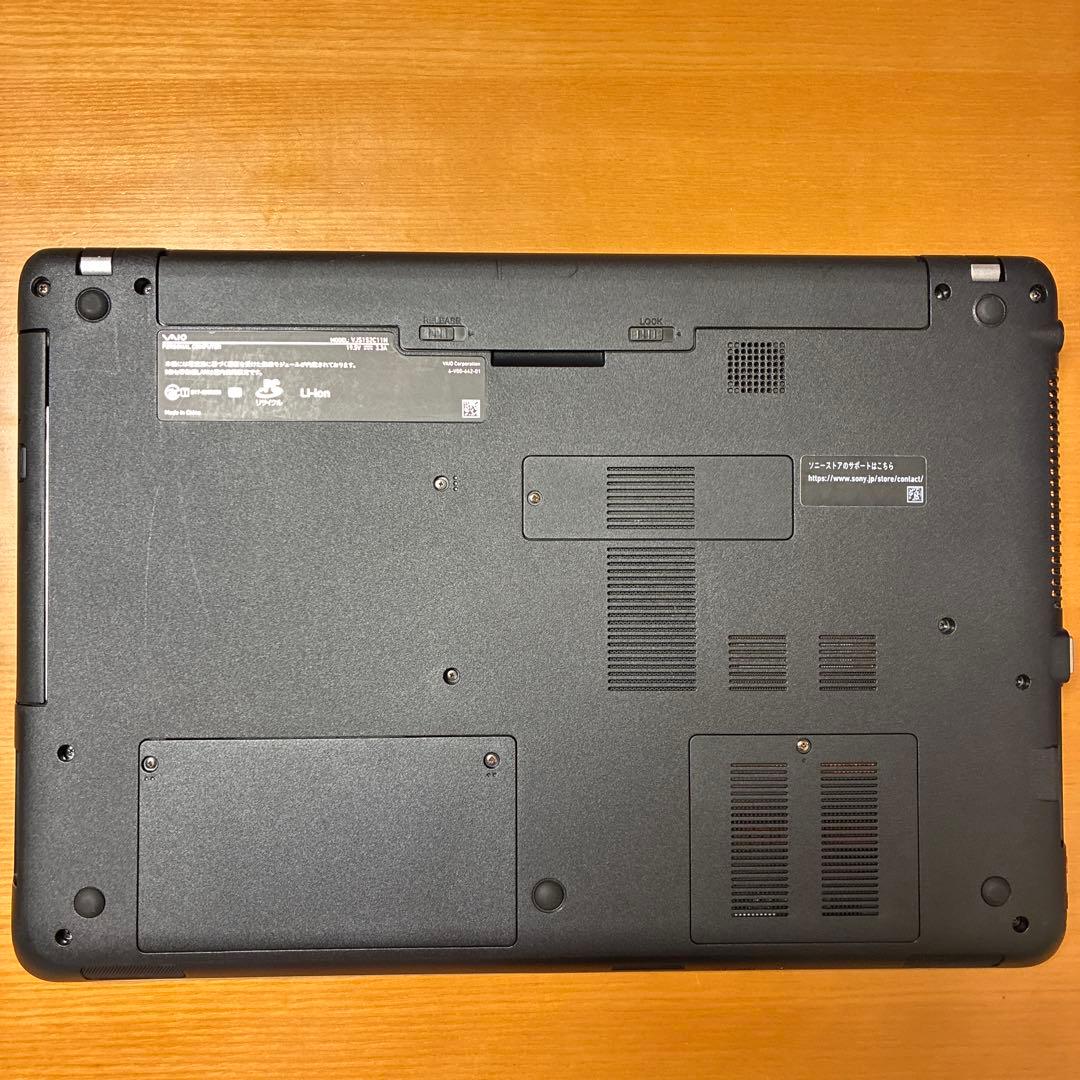 VAIO VJS152C11N　HDD 1TB・SSD 128GB