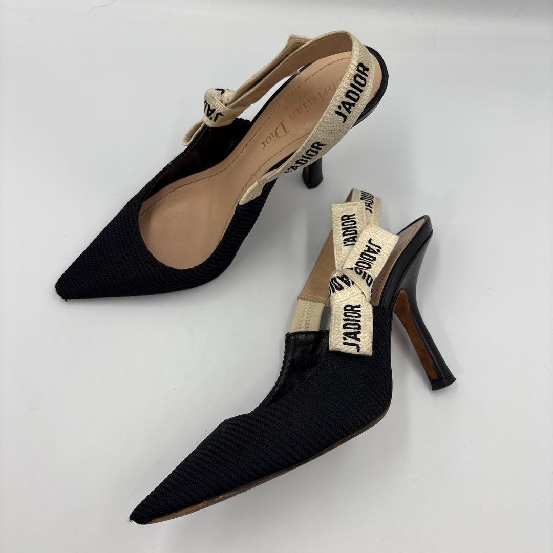 クリスチャンディオール スリングバック　サンダル 34.5 22cm 人気