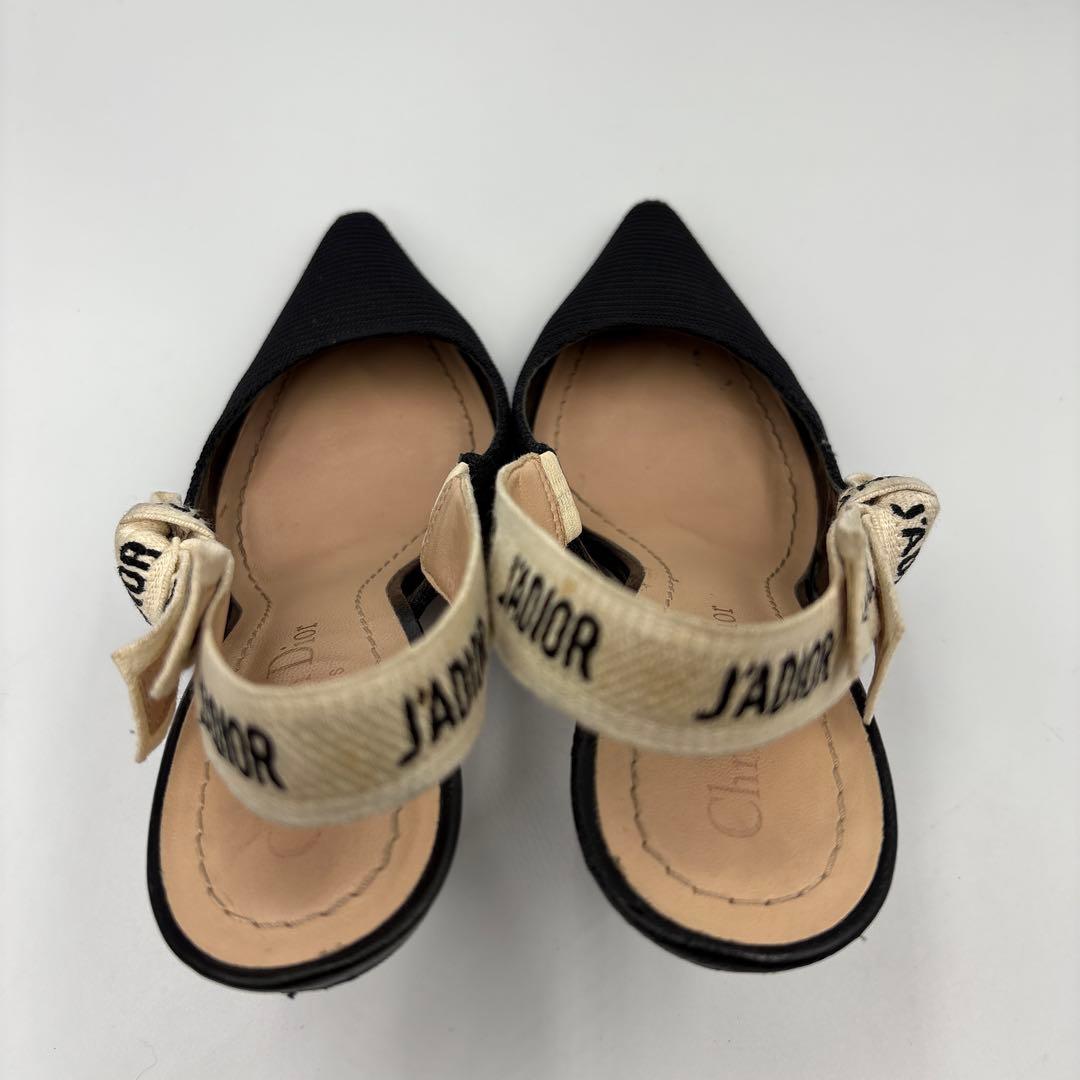 クリスチャンディオール スリングバック　サンダル 34.5 22cm 人気