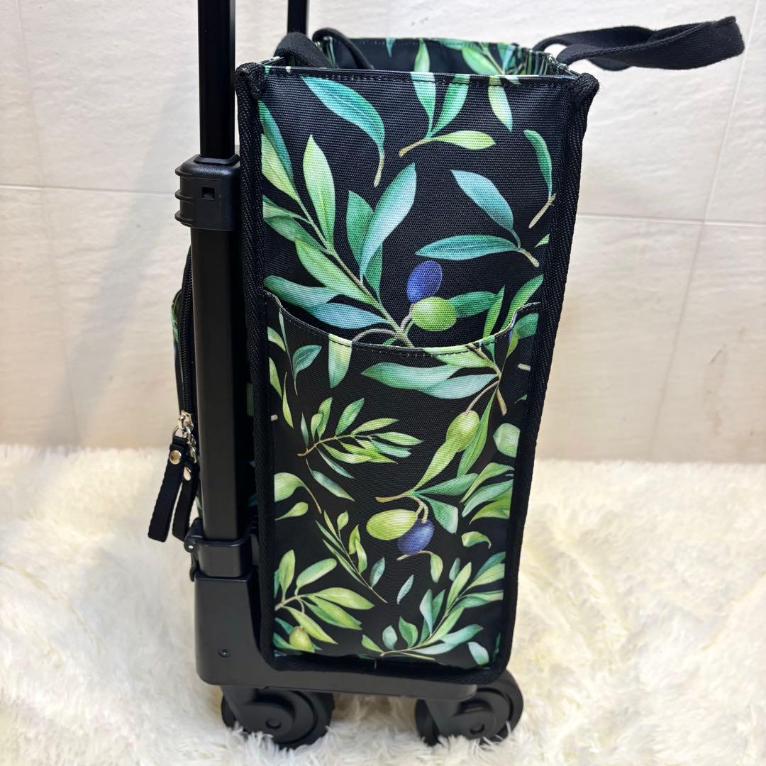 SWANY スワニー 4輪 ボタニカル柄　キャリーバッグ