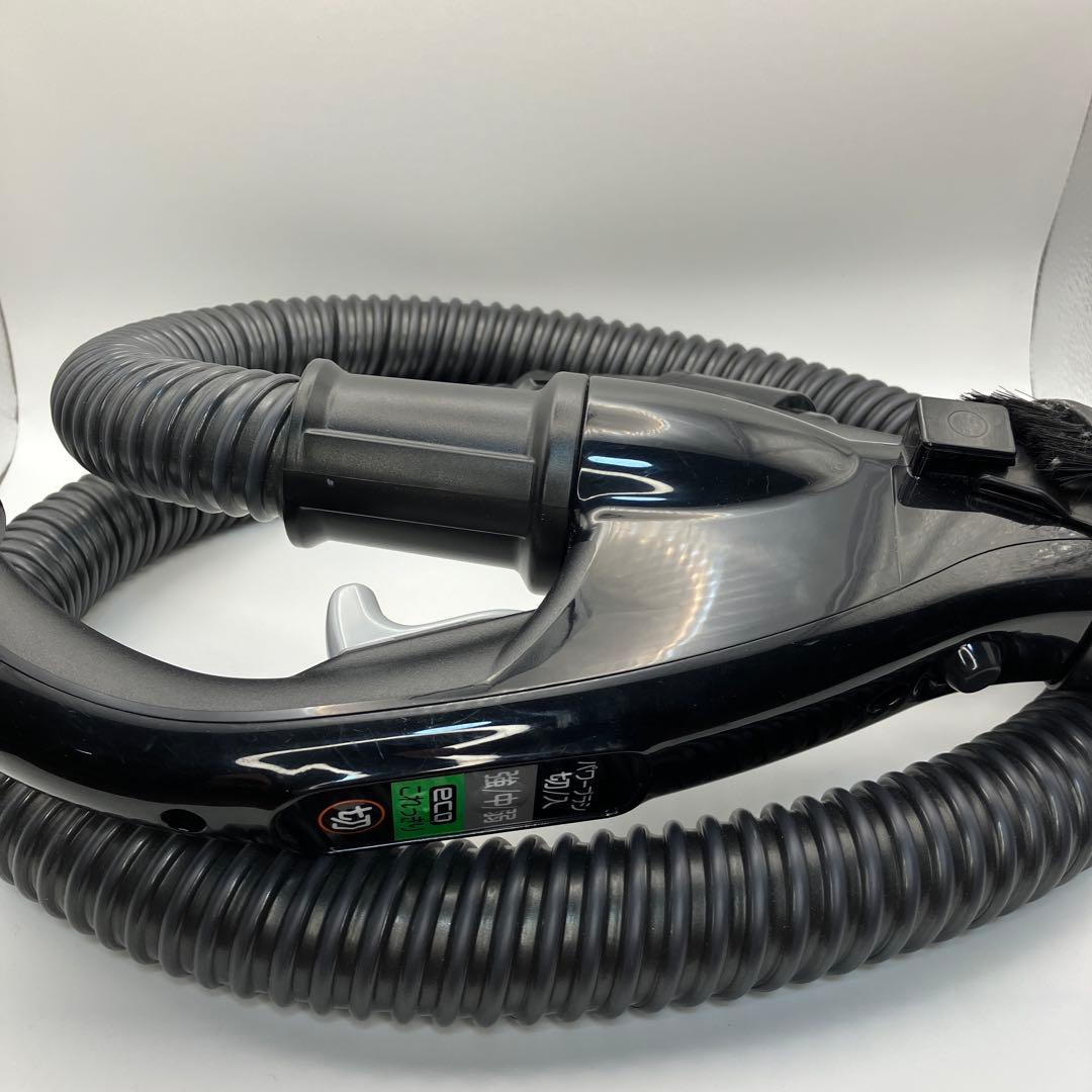 日立　サイクロン掃除機　パワかるサイクロン　CV-SP300J　蛇腹ホース　黒