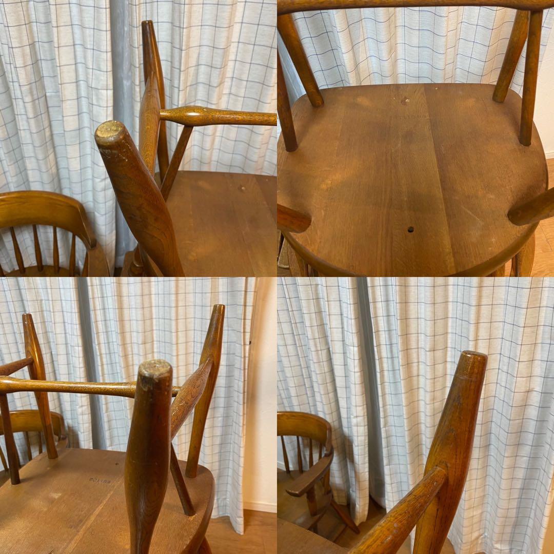 渡辺　飛騨 柏木工 クランデザイン ダイニングチェアUSED品