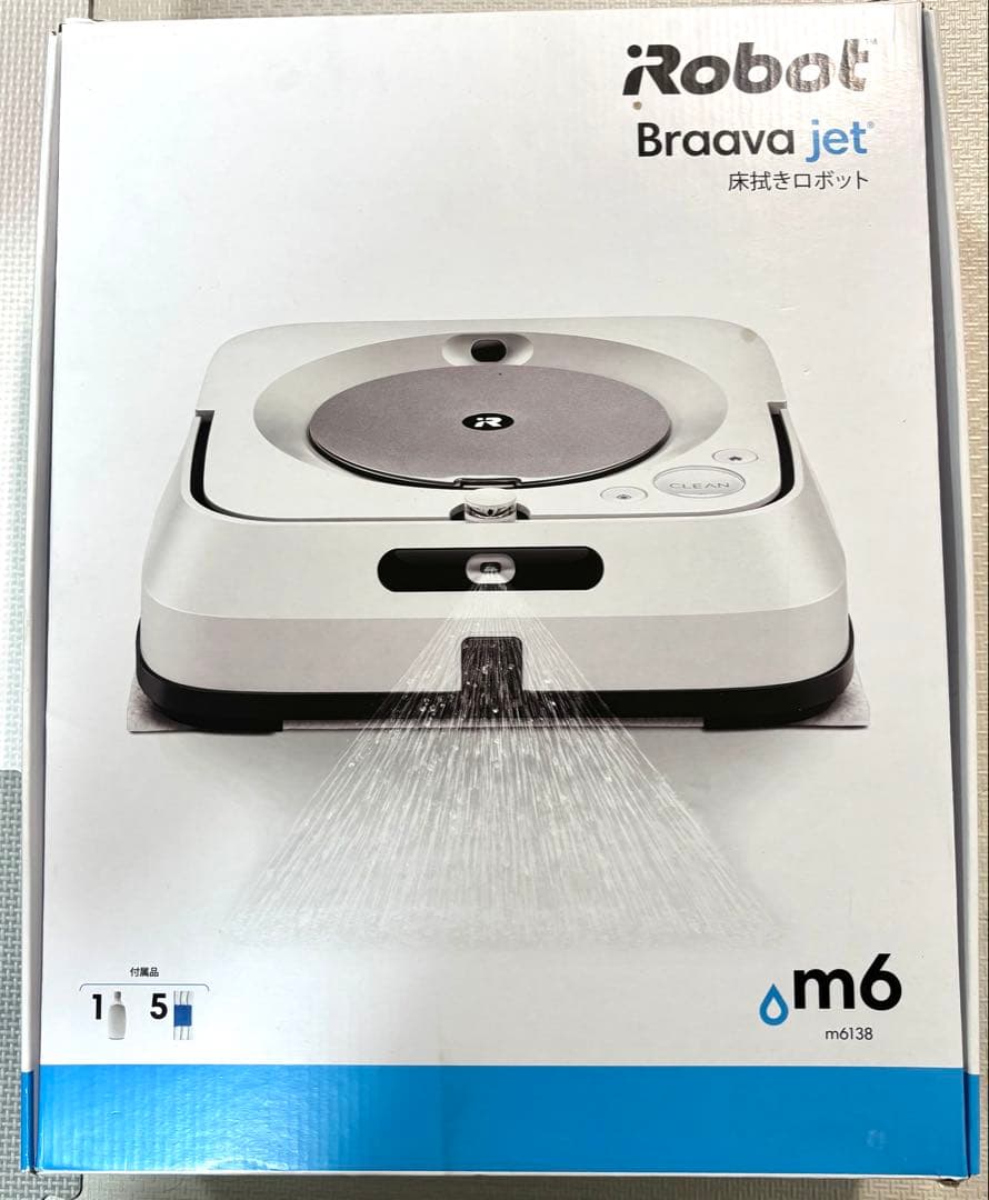 【美品】iRobot ブラーバ ジェット m6　 床拭きロボット掃除機