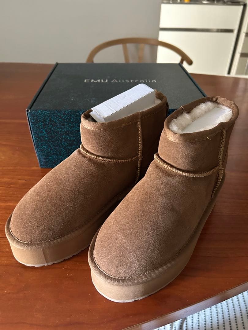 新品　EMU Australia PLATFORM MICRO WOOL