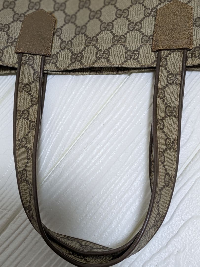 GG柄トートバッグ ブラウン系