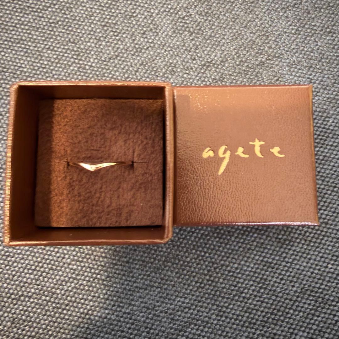 メ*ん様 agete リング K10