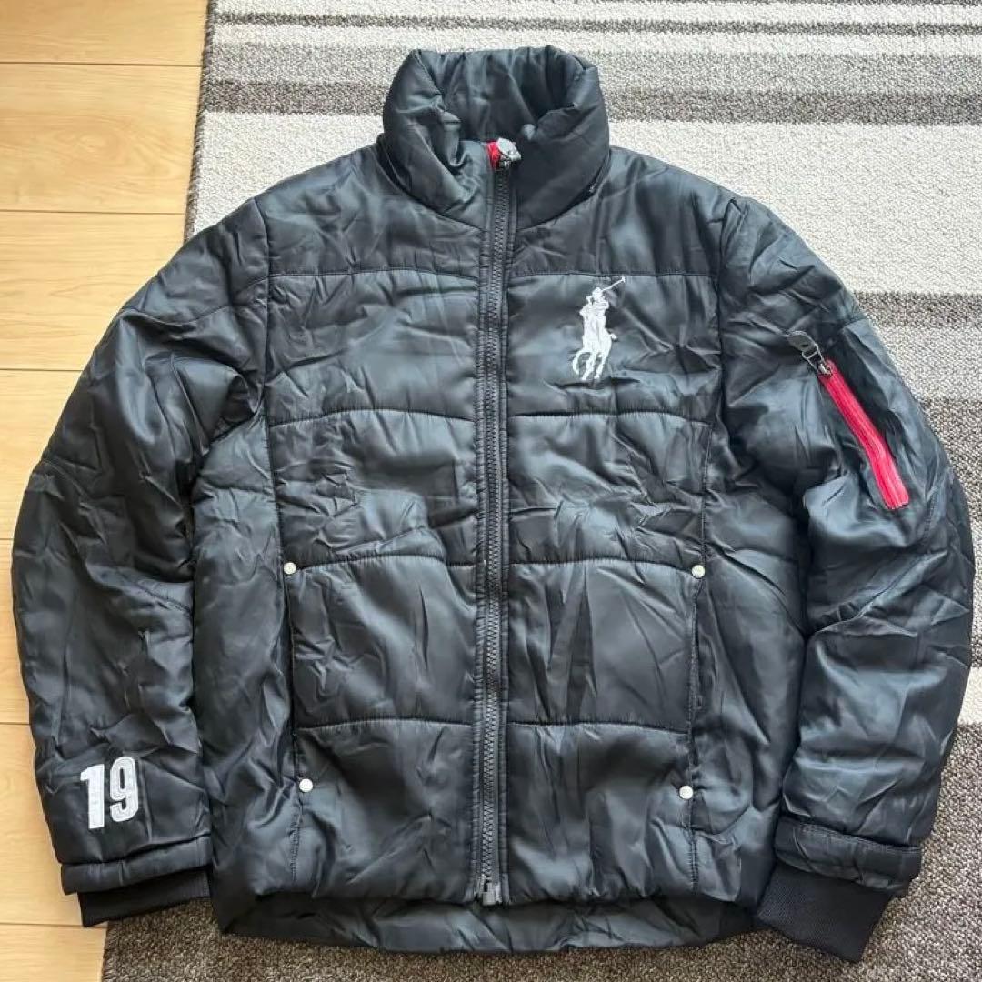 Polo By Ralph Laurenビックポニー/ブラックダウンジャケット