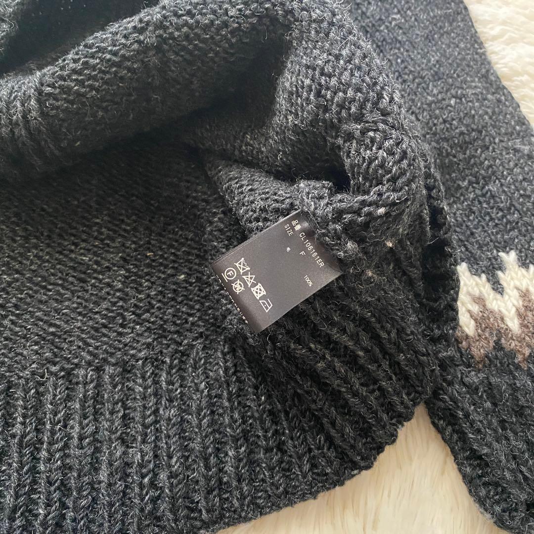 Curensology カレンソロジー ノルマンディニットカーディガン ブラック