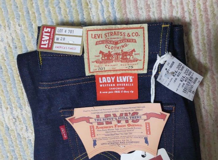パンツ LEVI'S VINTAGECLOTHING 1950'S 701 28inch