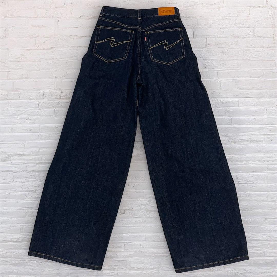 重盛さと美 SUPPLIER NOT NATURAL デニム S インディゴ