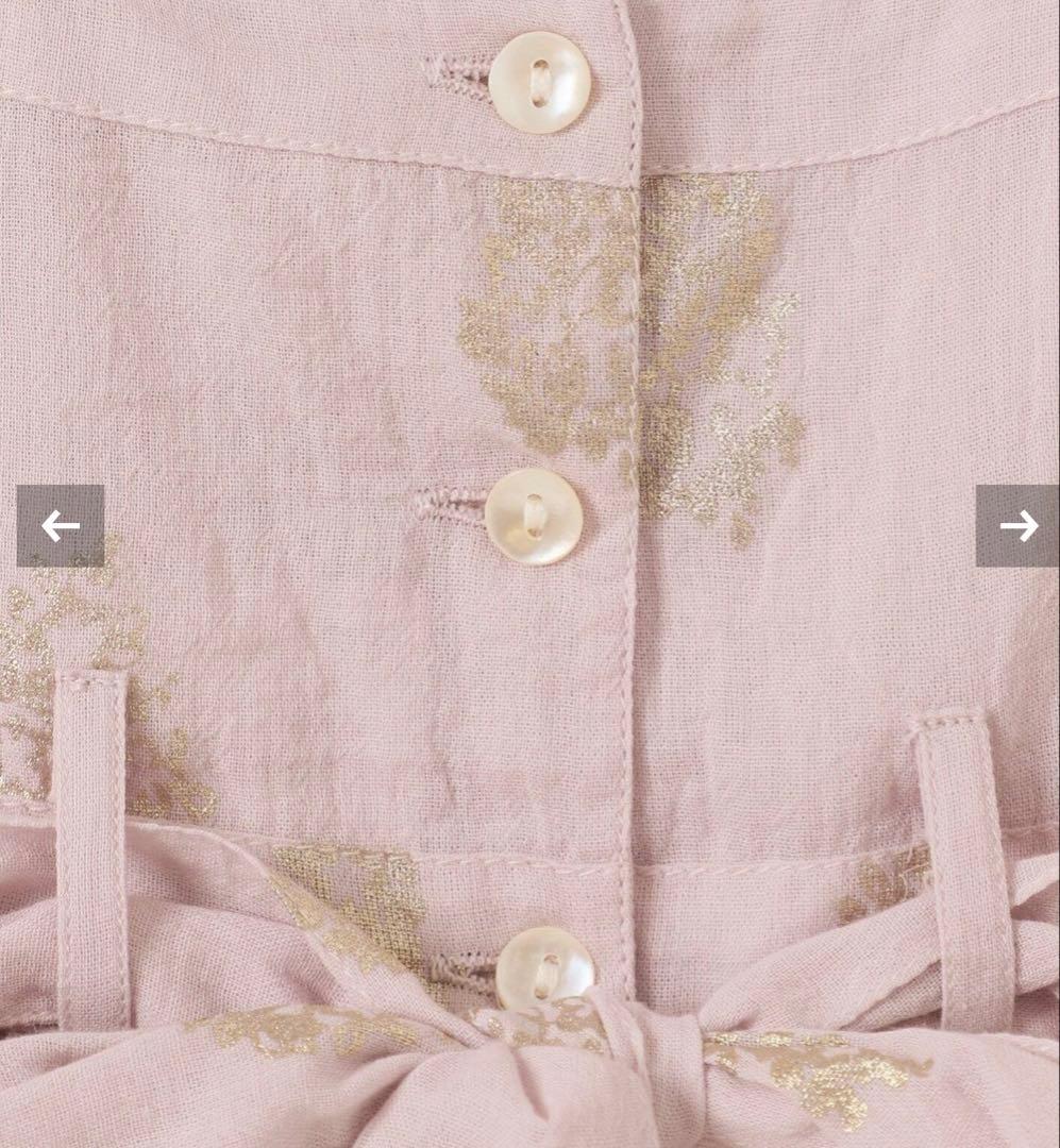 イエナアンファン ヌキテパ ワンピース ピンク S