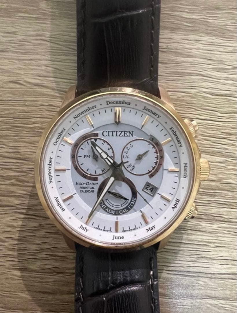 【海外限定】CITIZEN Eco-Drive クロノグラフ