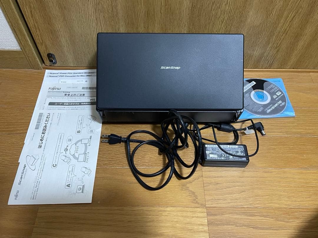 ScanSnap FI-IX500Aドキュメントスキャナー総スキャン枚数255枚