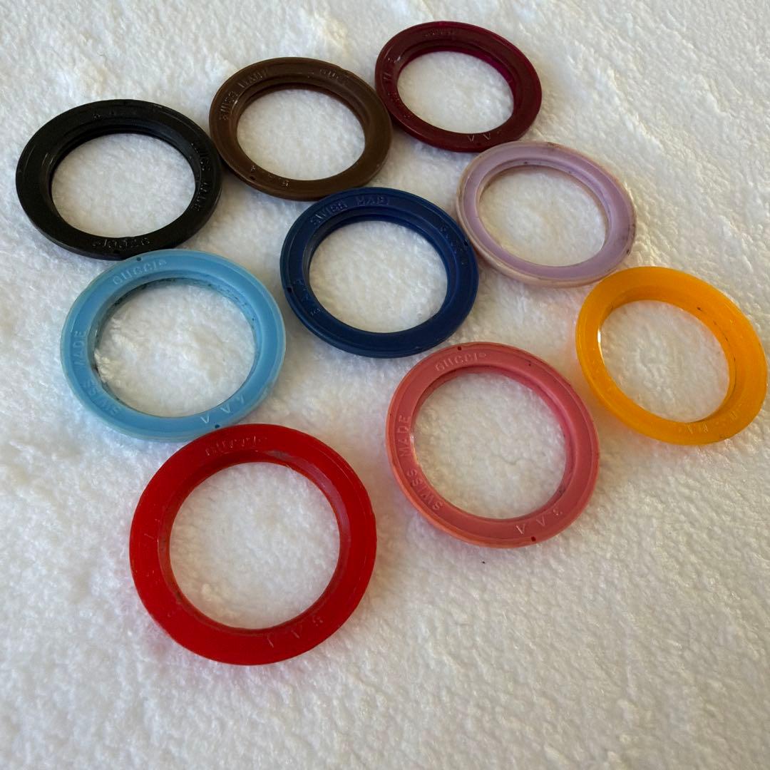 【GUCCI】チェンジベゼル　腕時計用　ベゼルのみ　9色