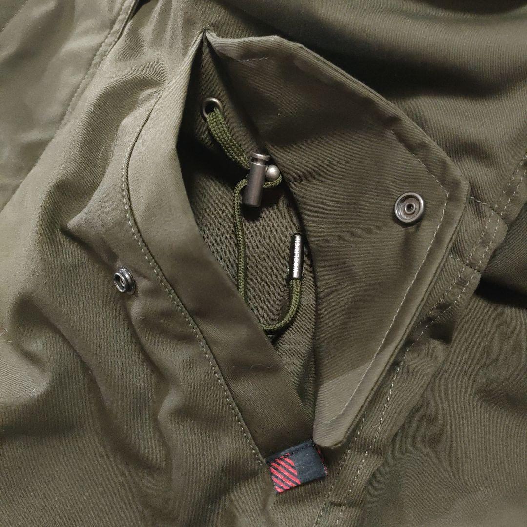 新品✨ウールリッチ　ダウンライナー付きモッズコート　カーキ　キングラビットファー