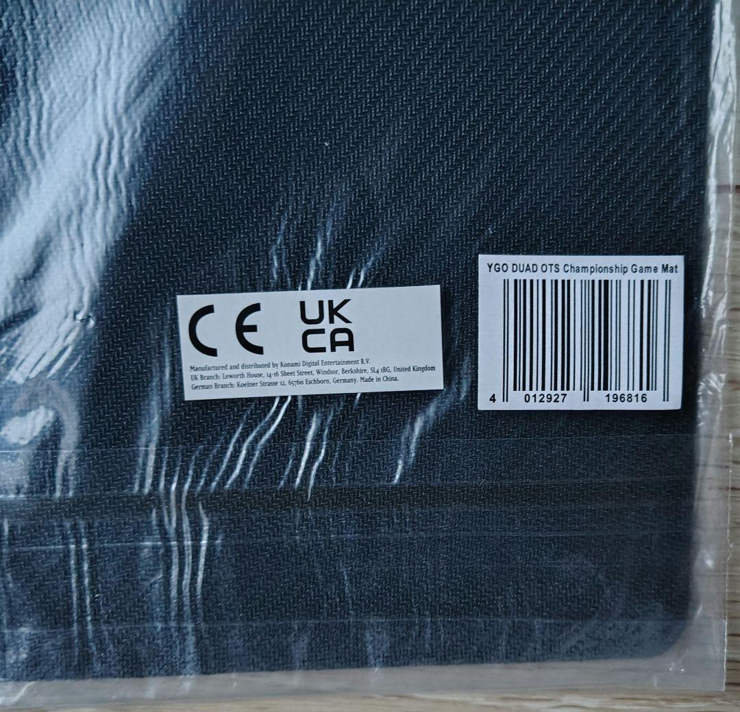 遊戯王 公式 プレイマット 閃刀姫＝ゼロ OTS CHAMPION 未開封 EU