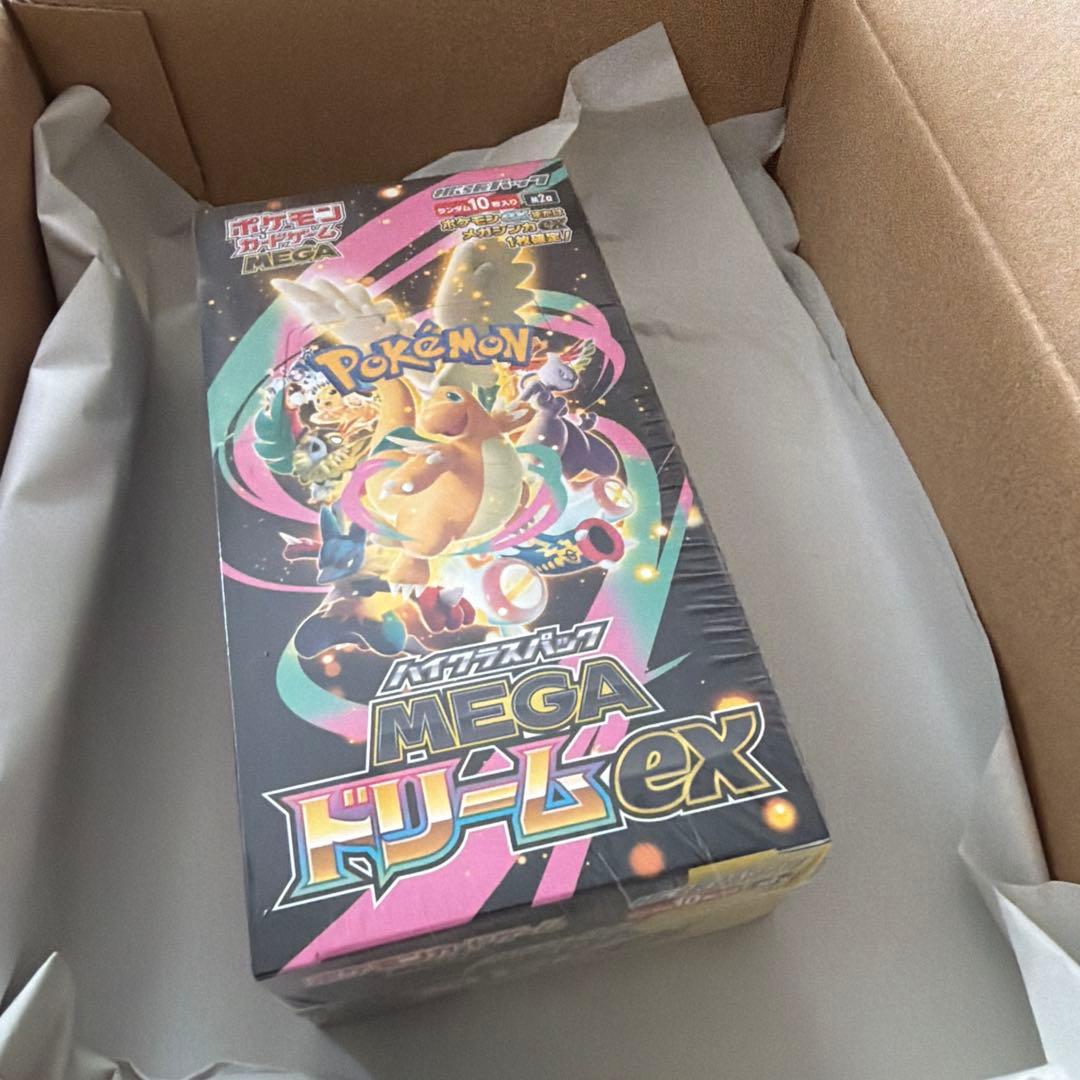 新品未開封 ポケモンカード MEGAドリームEX 1box