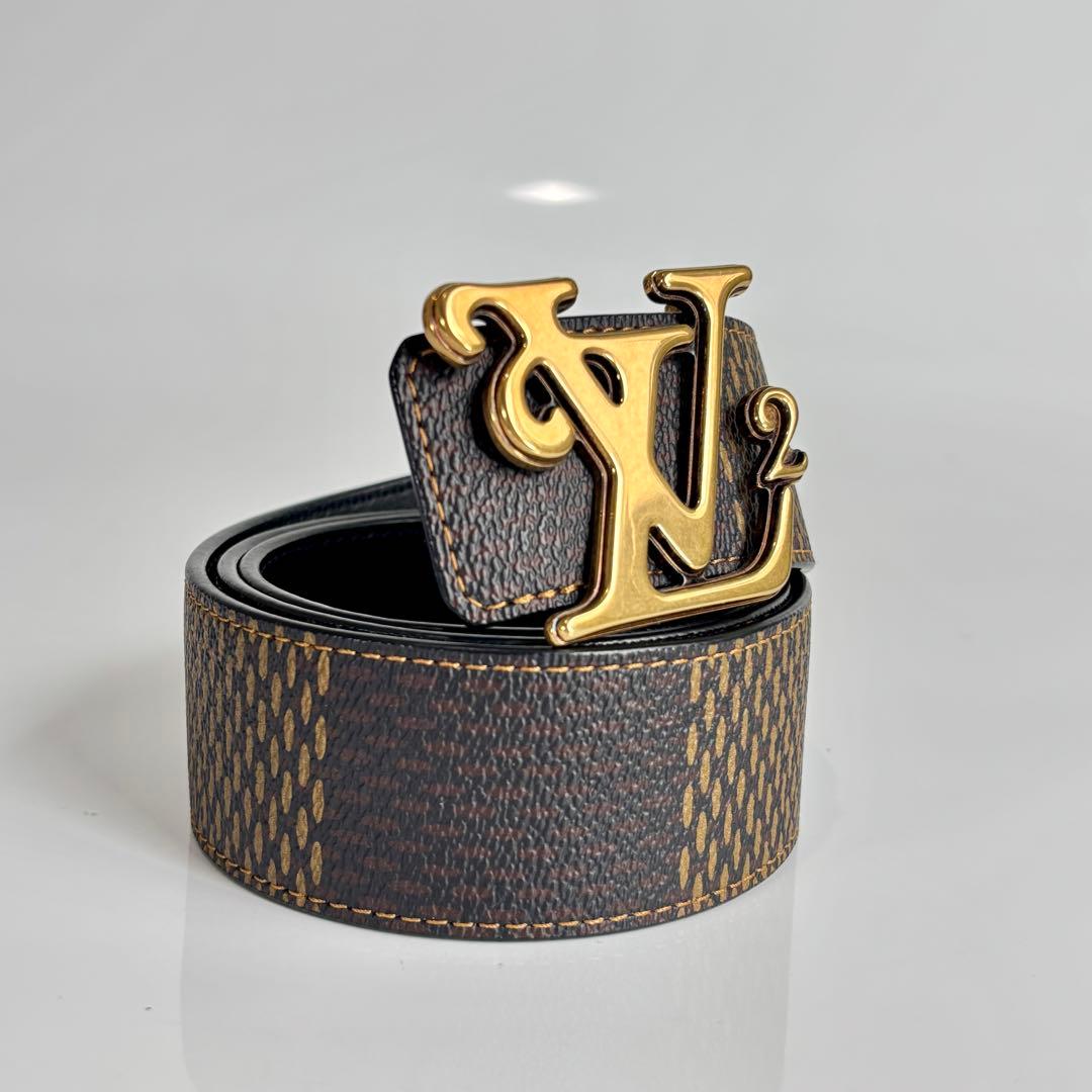 ルイヴィトン NIGO コラボ LV2 サンチュール ベルト リバーシブル