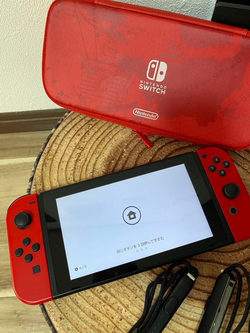 Nintendo Switch ニンテンドースイッチ本体　RED箱無し①