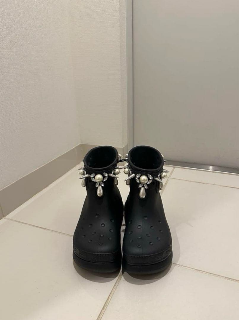 シモーネロシャ×クロックス　レインブーツ