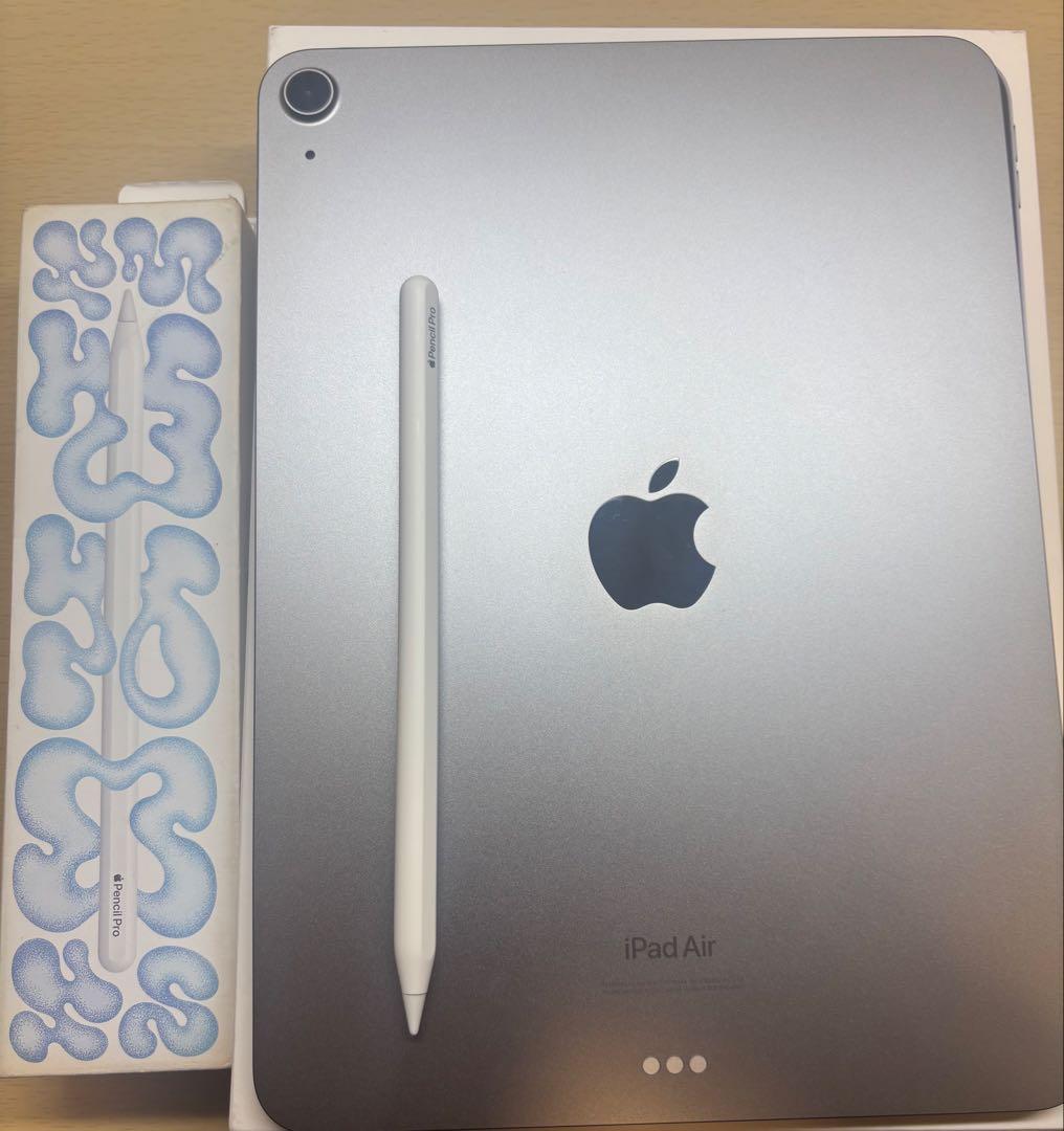 Apple iPad Air M2シルバー + ApplePencil Pro