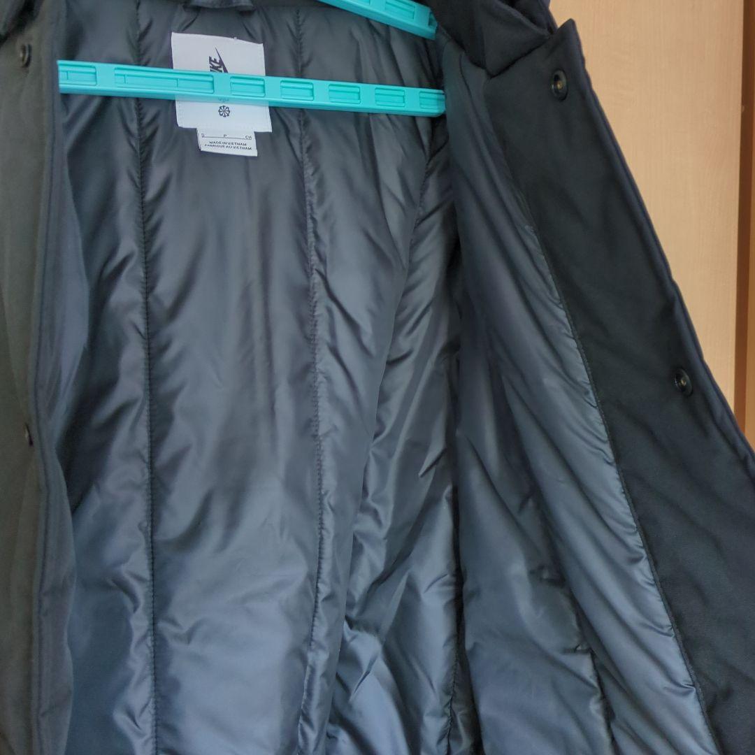 【専用】美品　NIKE　ソロスウッシュ　パファー 黒 ナイロンジャケット 中綿入