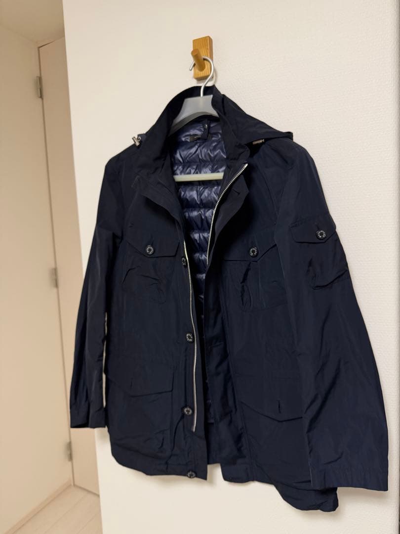 マッキントッシュ　ロンドン　バーウィック　ネイビー　サイズ40 ダウンベスト