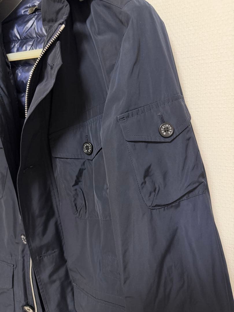 マッキントッシュ　ロンドン　バーウィック　ネイビー　サイズ40 ダウンベスト