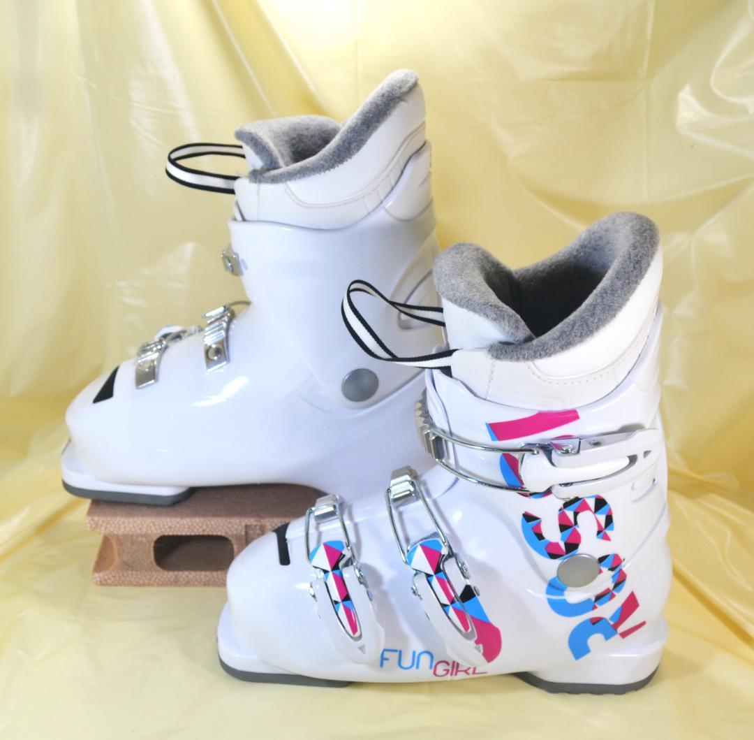 【新品/20.5cm】ロシニョール■ジュニアスキーブーツ■FUN GIRL J3