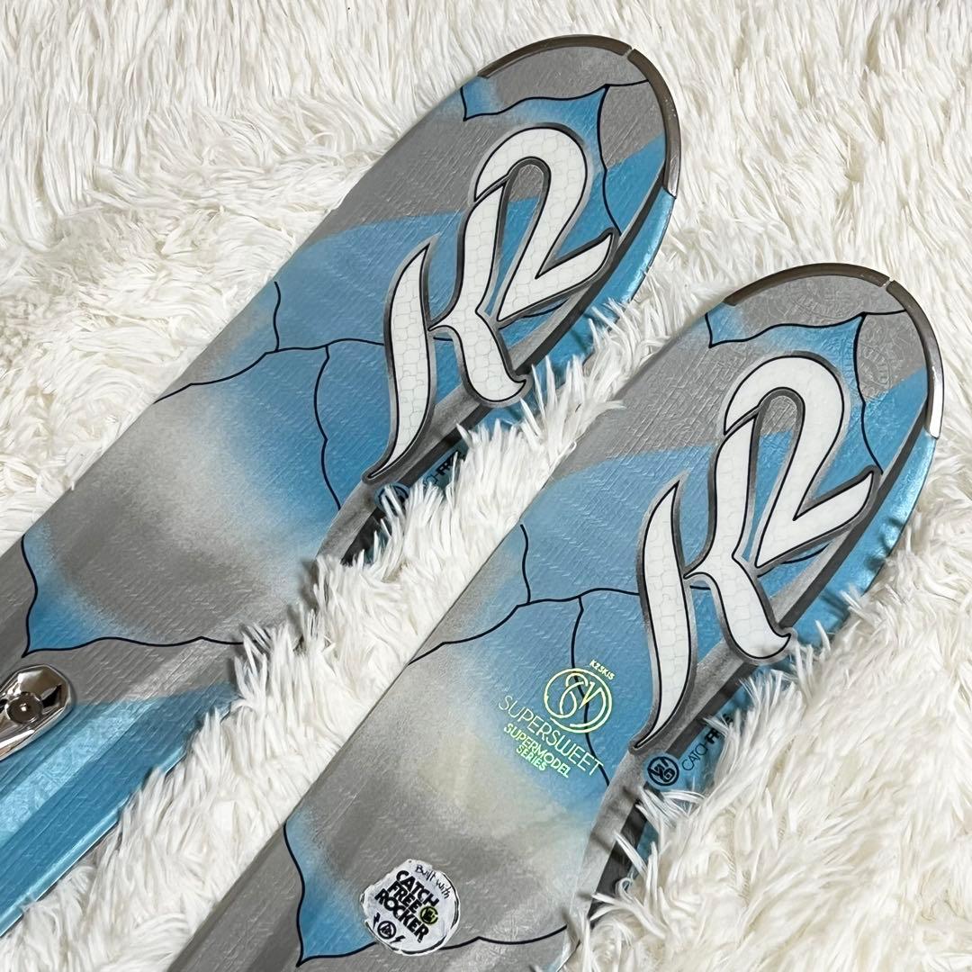 【美品】 Super Sweet 146 K2 MARKER スキー板セット