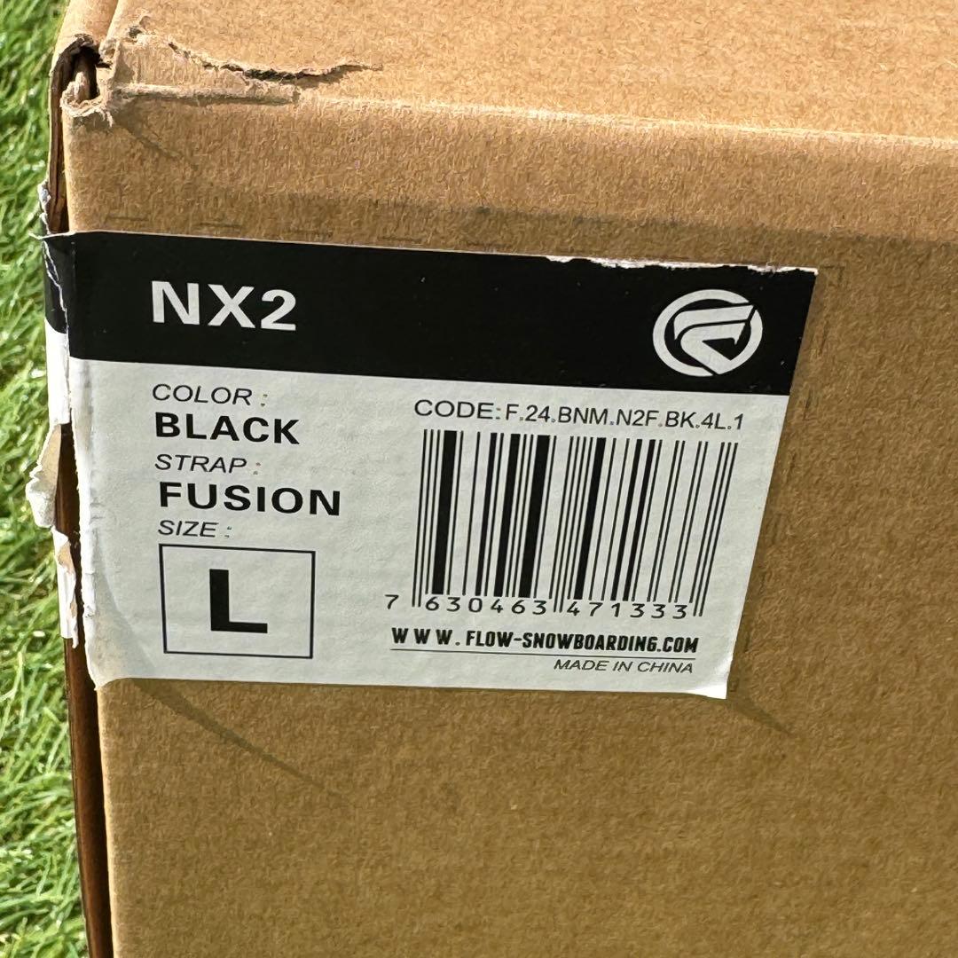 FLOW NX2 FUSION 23/24 Lサイズ ブラック