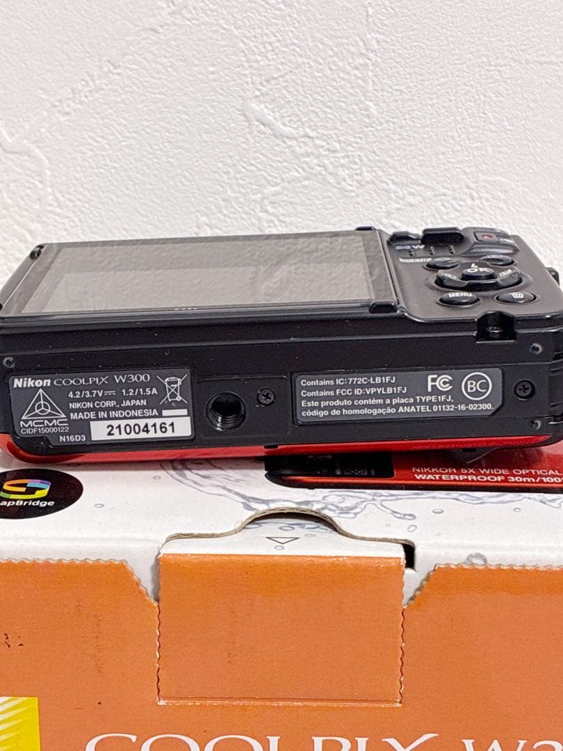 美品！Nikon COOLPIX W300 オレンジ