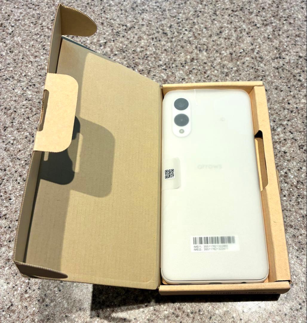 SoftBank arrows We2 Simフリー ミストホワイト 中古美品