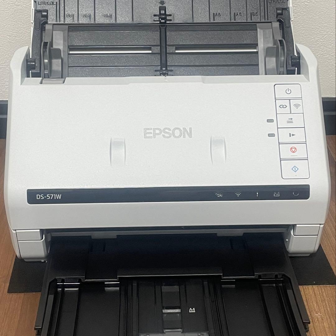 【美品】 EPSON DS-571W ドキュメントスキャナー