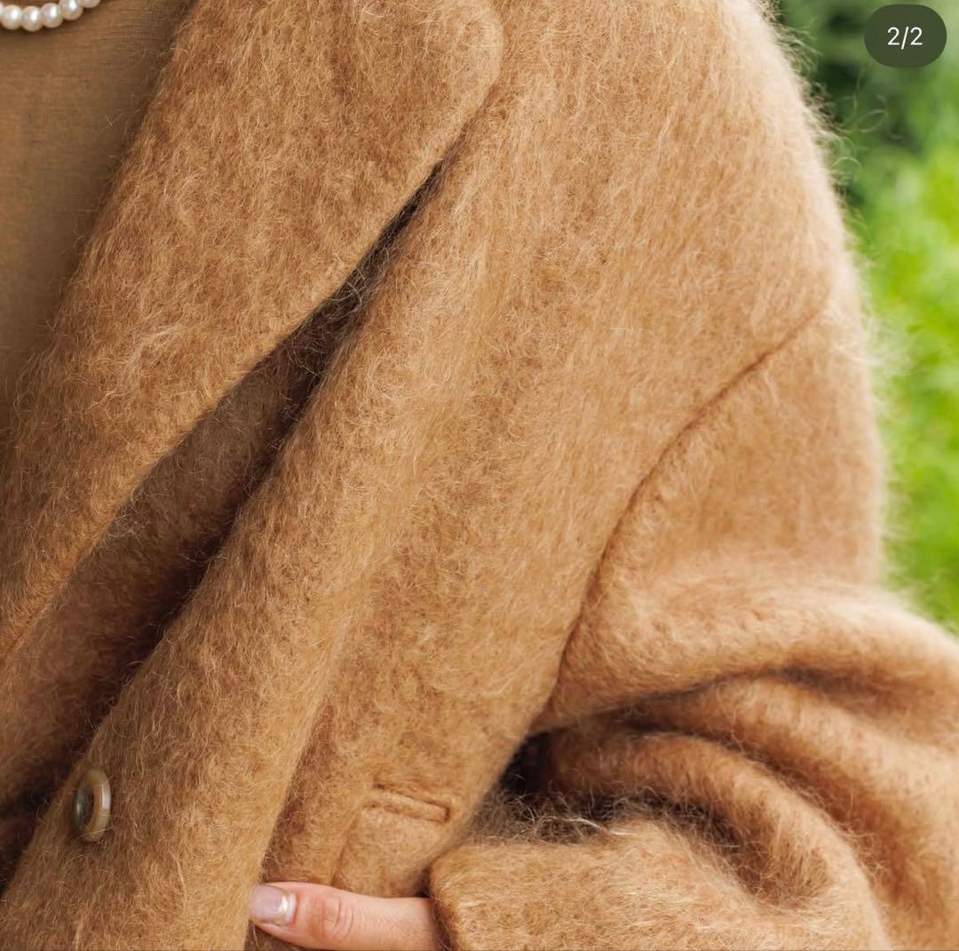 bluelea シャギーコート