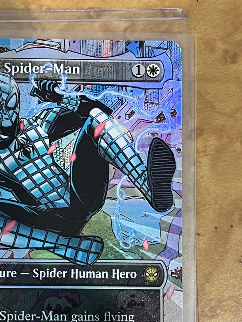 スペクタキュラー スパイダーマン テクスチャー・Foil ボーダーレス