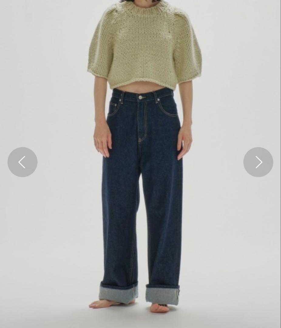 Todayful / Puffsleeve Hand Knitトゥデイフルニット