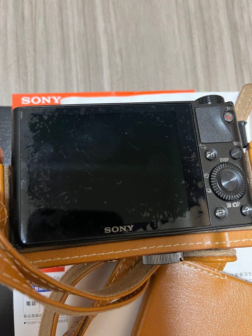 純正ケース、箱・説明書・予備バッテリー付Cyber-shot DSC-RX100