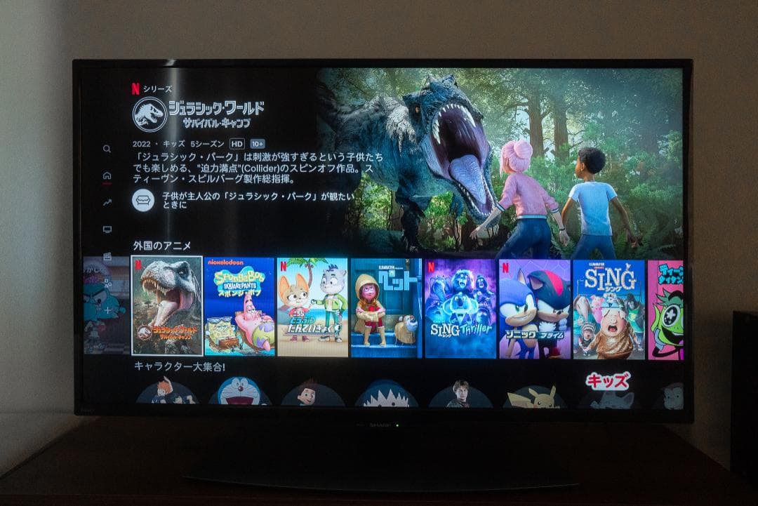 シャープ 40V型 4K液晶テレビ AQUOS 4T-C40BJ1