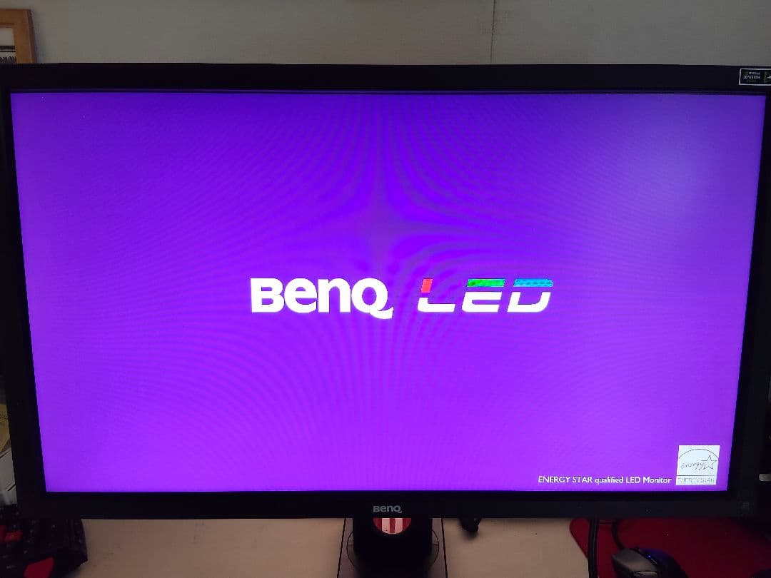 BenQ モニターXL-2420T 黒 スタンド付き