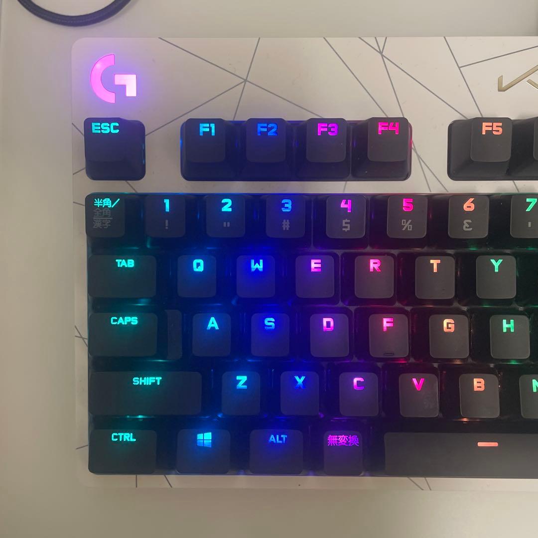 logicool GPRO X K/DA LoL キーボード