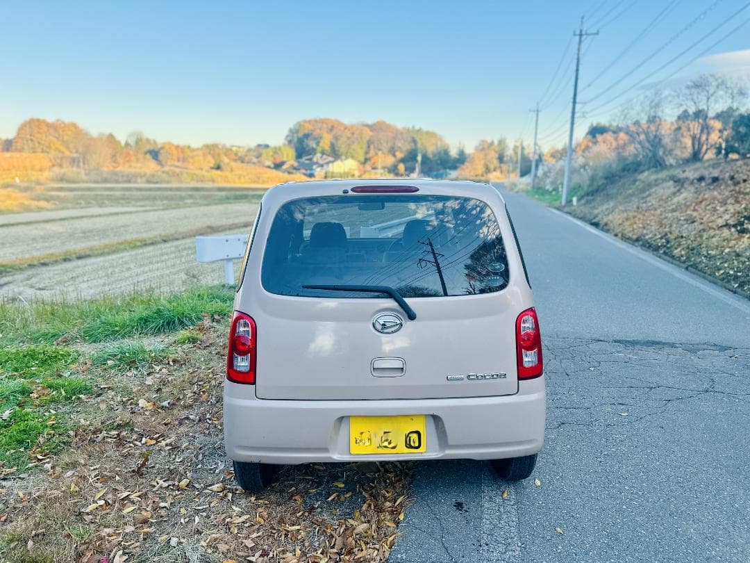 ダイハツ　ミラココア★４WD　車検8/3　★走行距離９万KM