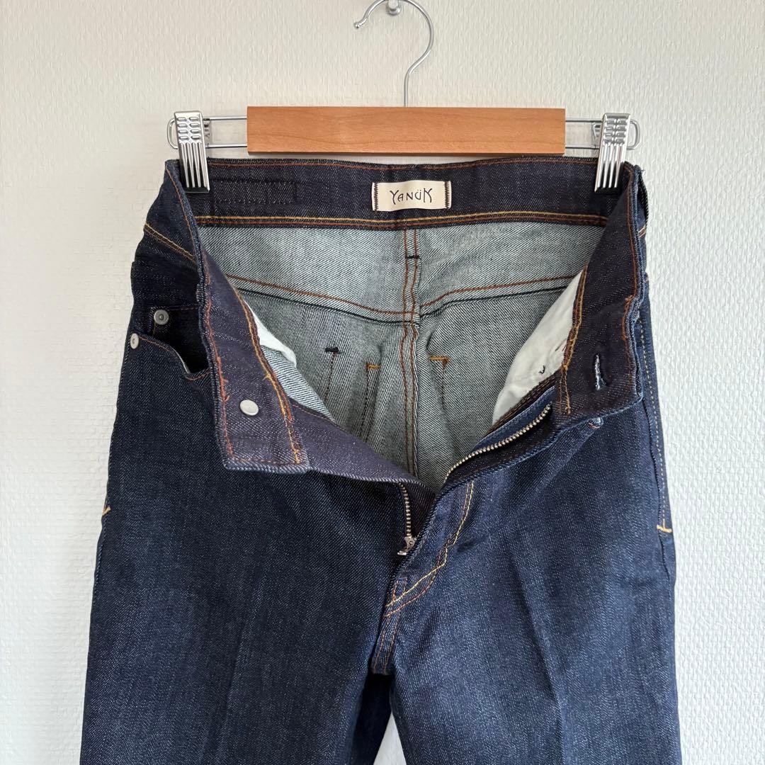 ヤヌーク　YANUK セミフレアジーンズ　フレアデニム　日本製　23