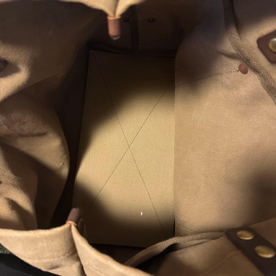 スロウ トートバッグ キャンバス レザー