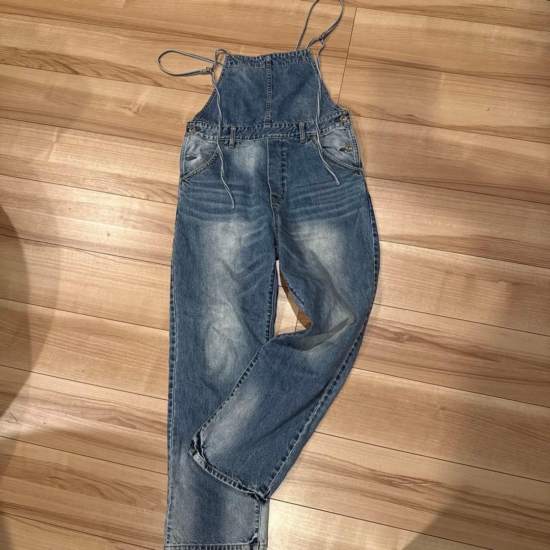 ウィムガゼット　デニムオーバーオール　38