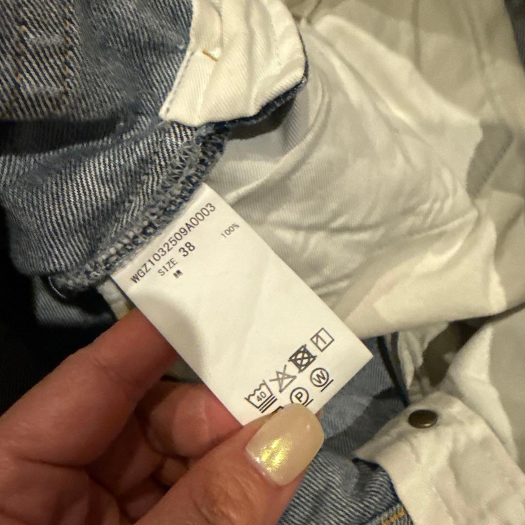 ウィムガゼット　デニムオーバーオール　38